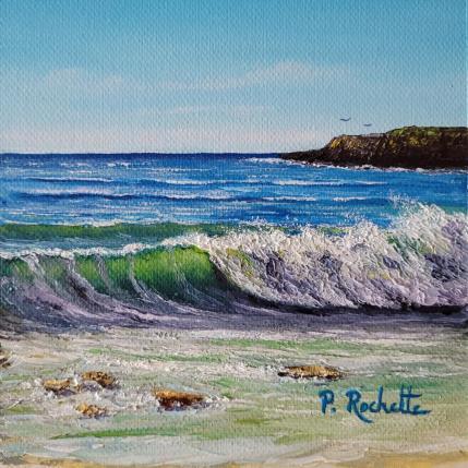 Peinture L'odeur des embruns par Rochette Patrice | Tableau Figuratif Huile Marine