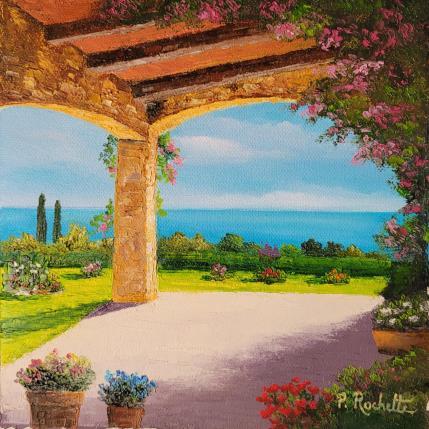 Peinture Sortez les transats ! par Rochette Patrice | Tableau Figuratif Huile Marine, Paysages