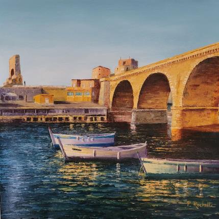 Peinture Le vallon des Auffes  par Rochette Patrice | Tableau Figuratif Huile Marine