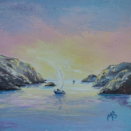 Peinture Douceur pastel par Blandin Magali | Tableau Figuratif Huile Paysages