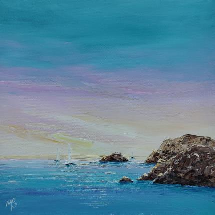 Peinture Après les rochers... par Blandin Magali | Tableau Figuratif Huile Paysages