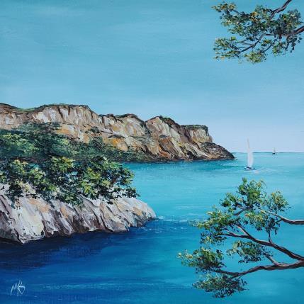 Peinture Cassis par Blandin Magali | Tableau Figuratif Huile Paysages