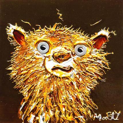 Painting Méfius by Moogly | Painting Raw art Acrylic, Pigments, Resin Animals, Pop icons
