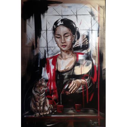 Peinture Anhui par Mü | Tableau Figuratif Acrylique Portraits, Scènes de vie