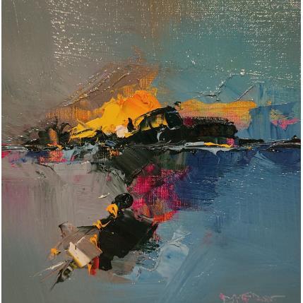 Peinture 3-Abstrait par Castan Daniel | Tableau Figuratif Huile Paysages