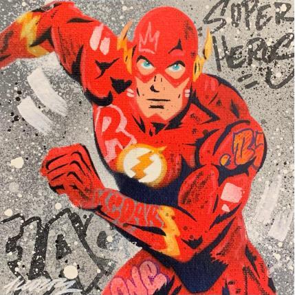 Peinture Flash par Kedarone | Tableau Pop-art Acrylique, Graffiti Icones Pop