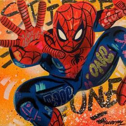 Painting Spider Man by Kedarone | Painting Pop-art Acrylic, Graffiti Pop icons