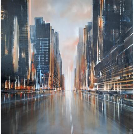 Peinture Inteditus par Guillet Jerome | Tableau Figuratif Huile Urbain