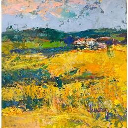 Painting Le mas Bottero en Provence by Vaudron | Painting Figurative