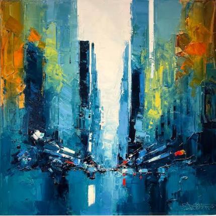 Painting 5th Av by Castan Daniel | Painting Figurative Oil