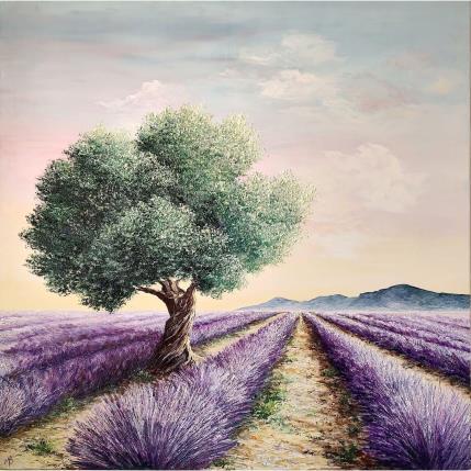 Peinture Que la vie soit douce par Blandin Magali | Tableau Figuratif Huile Paysages