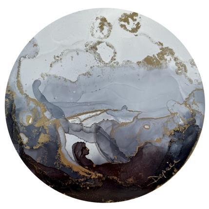 Painting 1414 Poésie Minérale by Depaire Silvia | Painting Abstract Acrylic