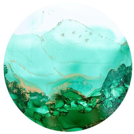 Peinture 1519 Poésie Végétale par Depaire Silvia | Tableau Abstrait Acrylique