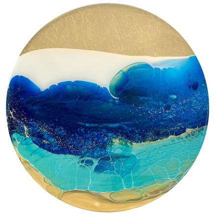 Peinture 1306 Profondeur marine par Depaire Silvia | Tableau Abstrait Acrylique