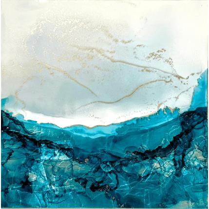 Peinture 1623 Poésie Givrée par Depaire Silvia | Tableau Abstrait Acrylique