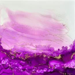 Painting 1583 Poésie Florale by Depaire Silvia | Painting Abstract Acrylic