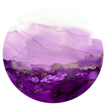 Peinture 1591 Poésie Florale par Depaire Silvia | Tableau Abstrait Acrylique