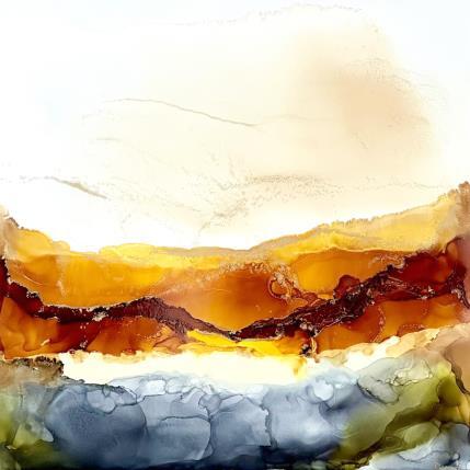 Painting 1732 Dunes by Depaire Silvia | Painting Abstract Ink Landscapes, Minimalist, Nature