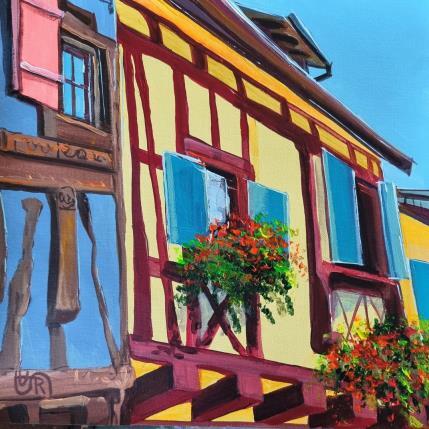 Peinture And a beautiful day again par Rasa | Tableau Figuratif Acrylique Urbain