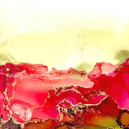 Painting 1737 Poésie florale by Depaire Silvia | Painting Abstract Acrylic Landscapes, Minimalist