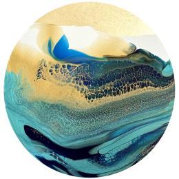 Painting 1357 Profondeur marine by Depaire Silvia | Painting Abstract Acrylic Landscapes, Marine, Minimalist, Pop icons