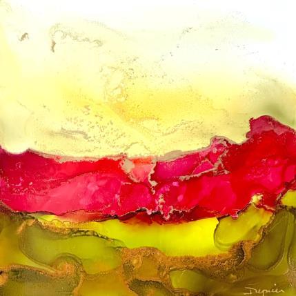 Painting 1744 Poésie florale by Depaire Silvia | Painting Abstract Acrylic Landscapes, Minimalist, Pop icons