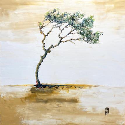 Painting Instant nature by Raffin Christian | Painting Figurative Oil Nature