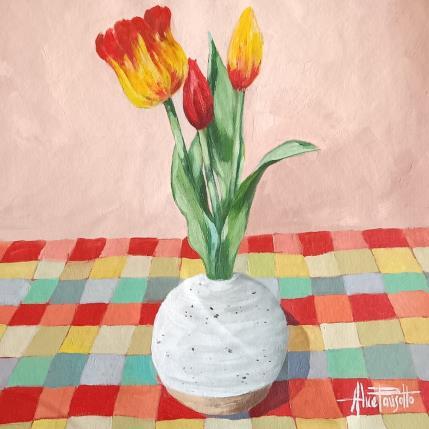 Peinture Quel mazzolin di fiori par Parisotto Alice | Tableau Figuratif Huile