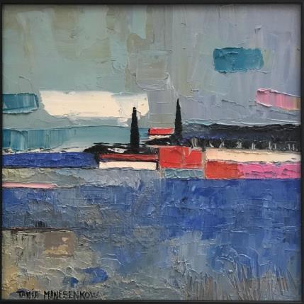 Peinture Lauragais par Manesenkow Tania | Tableau Figuratif Huile Paysages