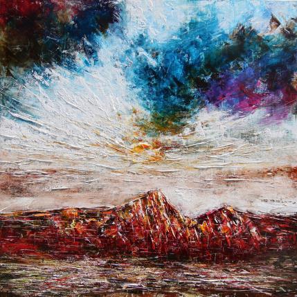 Peinture Sedona Airport Mesa View par Reymond Pierre | Tableau Figuratif Huile Paysages