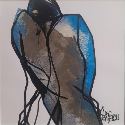 Peinture Solitaire par Chaperon Martine | Tableau Figuratif Acrylique Nu