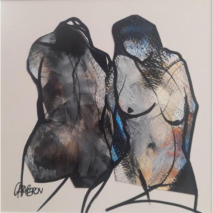 Peinture Histoire de vie par Chaperon Martine | Tableau Figuratif Acrylique Nu