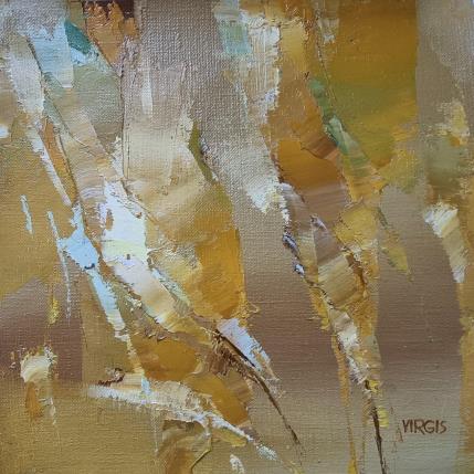 Painting A swirling wortex  by Virgis | Painting Abstract Oil Minimalist