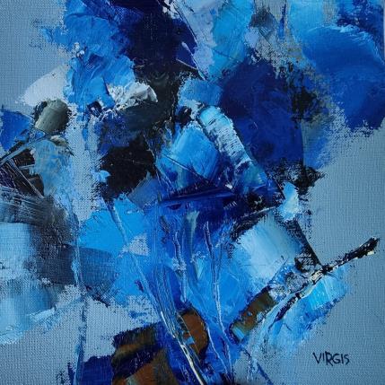 Painting Into the depth by Virgis | Painting Abstract Oil Minimalist