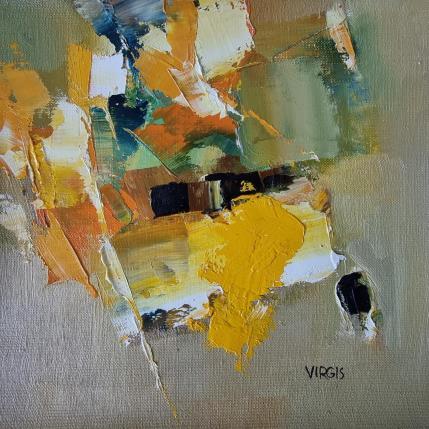 Painting Strange days by Virgis | Painting Abstract Oil Minimalist