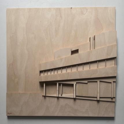 Peinture Pavillon Le Corbusier par Plyconic | Tableau