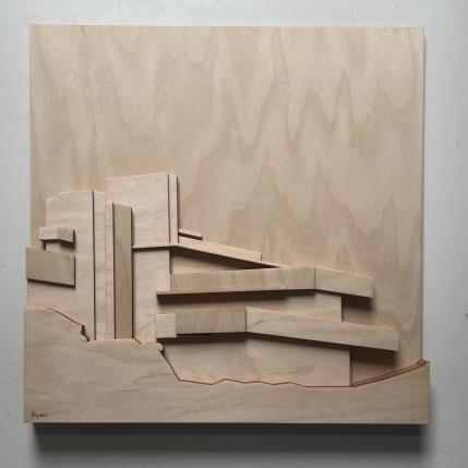 Peinture Falling Water par Plyconic | Tableau