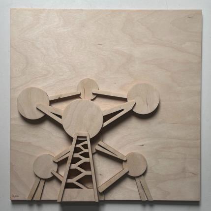 Peinture Atomium par Plyconic | Tableau