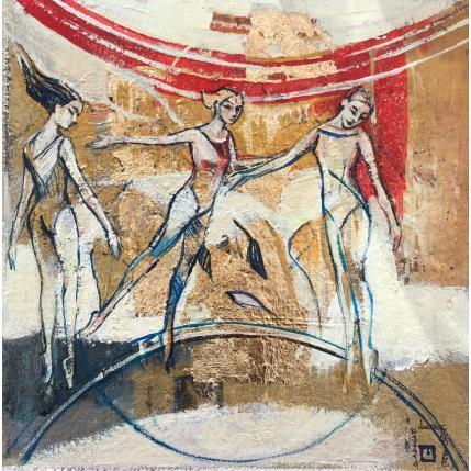 Peinture La Danse par Machi | Tableau Figuratif Huile