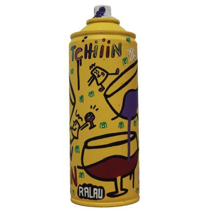 Sculpture A la tienne par Ralau | Sculpture Art Singulier Acrylique, Posca Scènes de vie