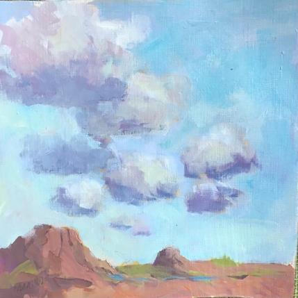 Painting Cloud Waltz by Carrillo Cindy  | Painting Figurative Oil Landscapes