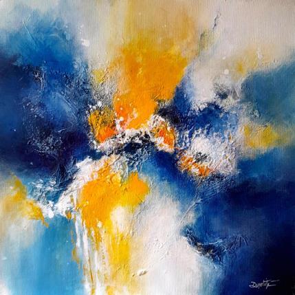 Peinture Atmosphère par Dupetitpré Roselyne | Tableau Abstrait Acrylique Minimaliste