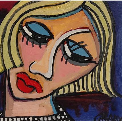 Peinture lo que haces par Garcia Gallardo Mercedes | Tableau Figuratif Huile