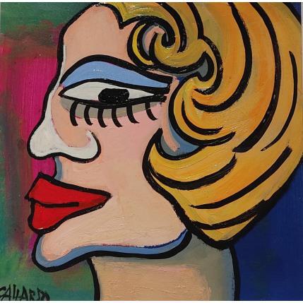 Peinture la imange par Garcia Gallardo Mercedes | Tableau Figuratif Huile