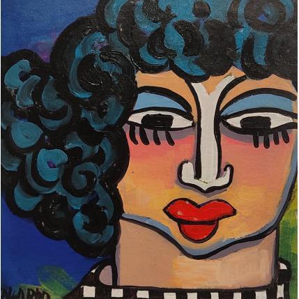 Peinture las ondas par Garcia Gallardo Mercedes | Tableau Figuratif Huile