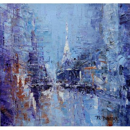 Peinture # PARIS 3 par Davroux Philippe  | Tableau Art Singulier Huile Architecture