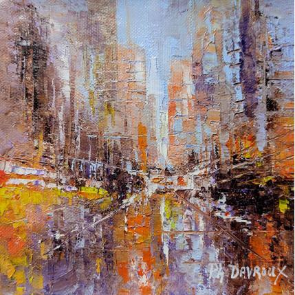 Peinture #NY 5  par Davroux Philippe  | Tableau Art Singulier Huile Architecture