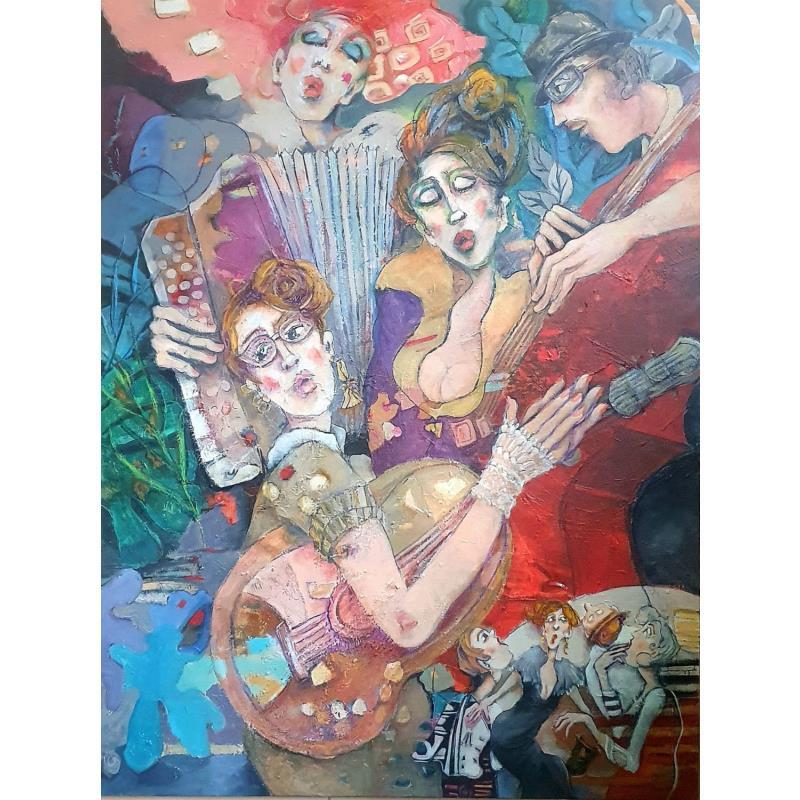 Peinture La boheme par Garilli Nicole | Tableau