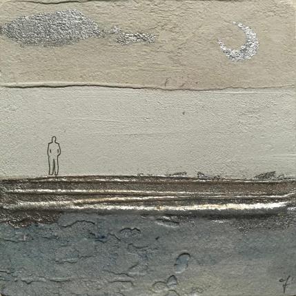 Painting MONOLOGO by Roma Gaia | Painting Subject matter Acrylic, Sand Minimalist