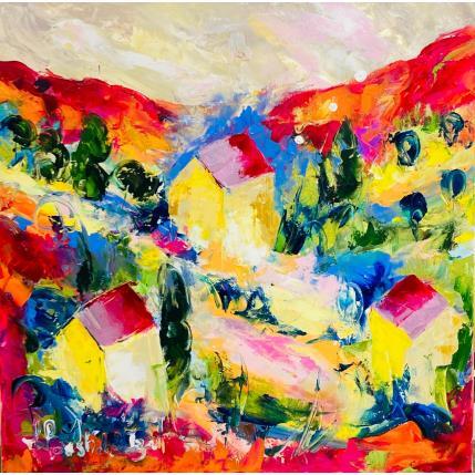 Peinture Et le Mistral Gagnant par Bastide d´Izard Armelle | Tableau Abstrait